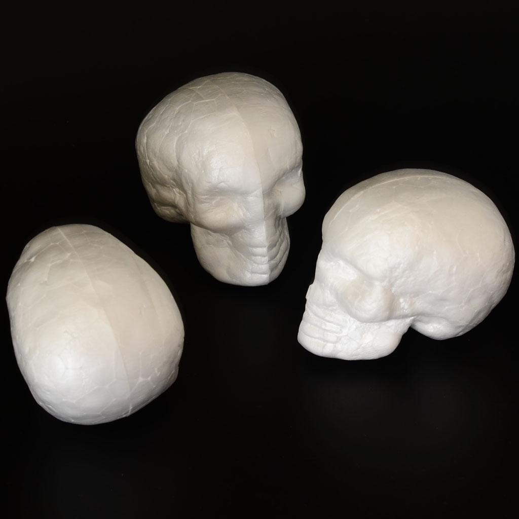 هالوين الجمجمة الستايروفوم رغو - مراجعة Art Craft Project وسعره
