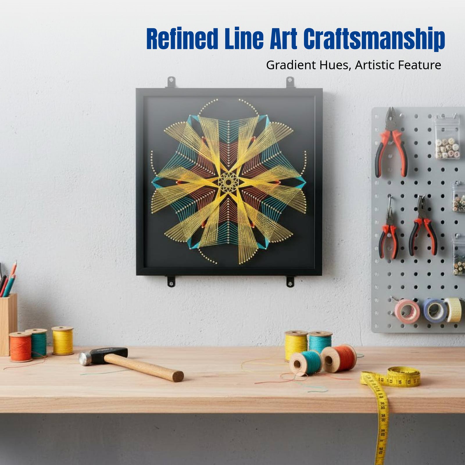 فن تزيين الأظافر بنمط هندسي، ط - مراجعة Art Craft Kits وسعره